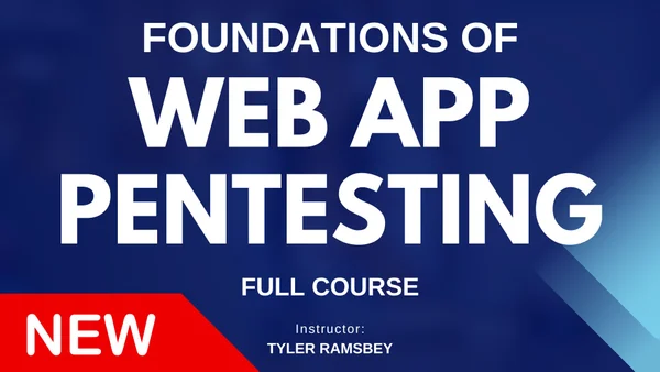 Foundations of Web App Pentesting